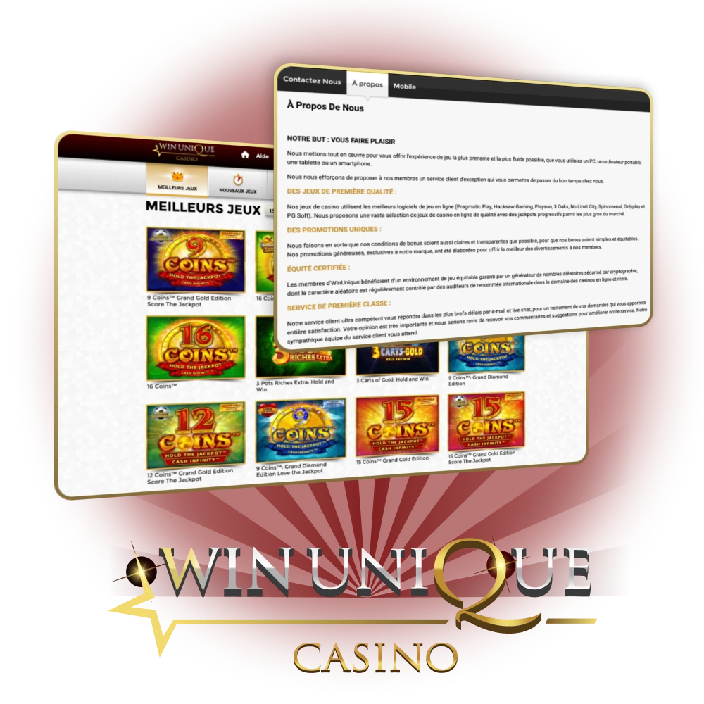 Obtenga más información sobre el equipo de Win Unique Casino.