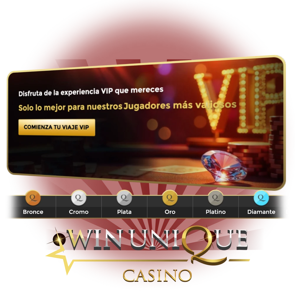 Disfrute de los privilegios del estado VIP en Win Unique Casino.